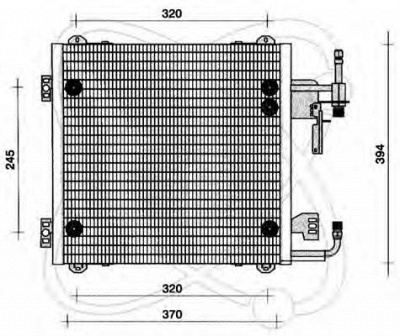 ELECTRO AUTO 30r0045 -  Конденсатор, кондиционер